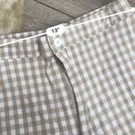 Urban Outfitters Tan White Gingham Pants Photo 2