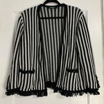 Ralph Lauren striped fringe knit cardigan Photo 0