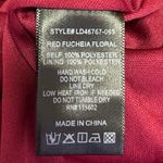 Lush Clothing Lush Pink Red Multicolor Floral Twist Cutout Long Sleeve Midi Maxi Dress Size XL Photo 7