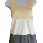 Womens Color Block Yoga Tank Photo 0