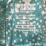Victoria's Secret Pink Victoria’s Secret Green Star Patterned Pajamas Pants Photo 5