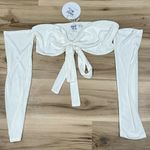 Princess Polly NEW Soleil Long Sleeve Top White Women’s 12 Photo 1