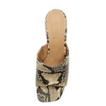 Schutz New in Box Cali Snake Printed Leather Platform Sandals Sz 9 $138 Photo 1