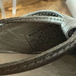 Vionic  Calypso Pewter Lace‎ Up Wedges Size 7 Photo 9