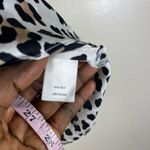 White House | Black Market WHBM Silk Leopard Print Cowlneck Blouse XS Photo 4