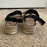 Aquatalia  Alice Slingback Espadrille Black Sandals - 9M Photo 3