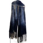 Steve Madden Tie Dye Scarf Navy / Black / Smoke Photo 1