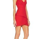 BCBGMAXAZRIA NWT  Draped Mini Evening Dress Size 0 Christmas New Years Glam Photo 1