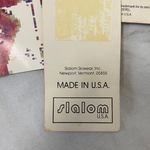 Slalom vintage new with tags women 12 DuPont supplex w/zeppel rain repeller white ski pants vintage Photo 13