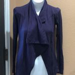 H by Bordeaux  purple nwt knit full zip sweater Photo 1