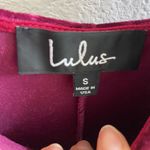 Lulus Crushed Velvet Slit Dress Photo 4