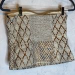 Free People  gold beaded sweetheart gilded embroidery tube top  Photo 1