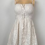 Faithfull the Brand faithfull shivka mini dress - plain egg shell sz M Photo 1