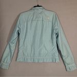 The North Face  Blue and White Jacket Lightweight Design Ladies Medium Photo 2