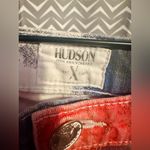 Hudson Jeans Hudson | Nico 10th Anniversary Print Skinny Jean in Abstract Flag, Size 28 Photo 6