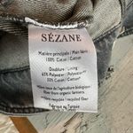 Sézane Sezane Maxime Belted Exposed Button Fly Jeans Gray Size FR 38 US 6 Photo 3