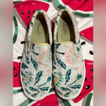 Bucketfeet shoes size 11.5 floral canvas​​ White Photo 1