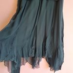 Jonathan Martin  12 Silk Forest Green Dress Photo 5