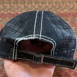 WOMENS BLACK & GREY CONTRAST STITCH BASEBALL CAP Photo 1