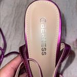 Bebe Fuchsia Platform Heels with Bow Detail Pink Size 7.5 Photo 3