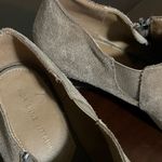 Adrienne Vittadini  Camel Suede Outside Zip Wedge Bootie Size 9 Photo 7