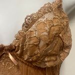 Pretty Little Thing Mocha Lace Insert High Leg Cupped Lingerie Bodysuit Photo 4