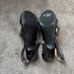 Andrew Geller  Black Theola Heels SIZE 8 Photo 4