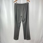 Lafayette 148 Italian Stretch Wool Meanswear‎ Pant in Grey Size 8 Gray Photo 5