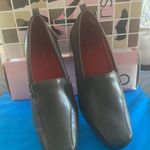 Women's brown Leather rsvp wedges 8m Size 8 Photo 6