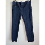 Ralph Lauren Lauren‎  Women's Pull On Modern Legging Jeans Size 12 Blue Stretch Photo 3