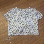 Derek Heart Floral Crop Top Size Large Photo 5