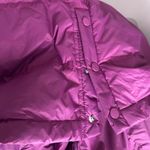 J.Jill Womans Down Vest Size XL Aubergine Puffer Warm Cozy 90 Down Filled Photo 4