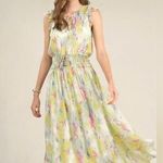 Anthropologie NEW Watercolor Maxi Dress 4 Photo 0