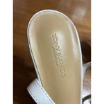 Tony Bianco Lazaar Leather Chain Sandals in Dove Nappa 6 Womens Heels Photo 11