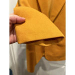 Sag Harbor Fine Wool One Button Yellow Mustard Color Blazer Size 14 Made In USA Photo 3