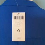 Chico's Chico’s Cobalt Blue Short Sleeve Tie Front Blouse Photo 2