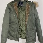 Beverly Hills Polo Club Army Green Coat Photo 1
