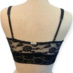 Gilly Hicks Lace Unlined Bralette Dark Navy Black Photo 1