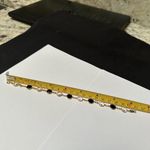 Swavorski Swarovski (Swan Signed) Black Faceted  Crystal Bracelet Gold Tone With Extension Photo 3