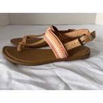 Apple Bottoms TOM'S Women's Bree Sling Back Sandals Casual - Beige size 9 B589 Photo 2