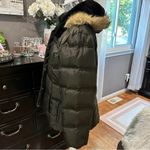 Jessica Simpson  Dark Green Down Puffer Jacket Size Large Photo 5