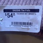 Source Unknown  Ribbed Knit Skater Skirt - Soft Pink Photo 4