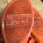 Melissa ‎ Orange Floral Jelly Sandals with Ankle Straps size 6 Photo 6