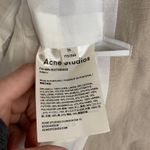 Acne Studios Linen Boxy Minimalist Blazer Womens Size 36 or US 6 Photo 14