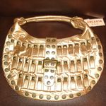 Arcadia USA hobo bag NWOT "A" Gold Photo 0