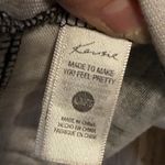 Kensie  Gray and Black Plaid Shirt size large super soft Photo 3