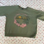 Volcom  green logo print graphic sweatshirt Photo 0