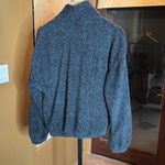 PJ Salvage Campfire Cozy Half Zip Lounge Sweatshirt Gray Size Small Oversized Photo 6