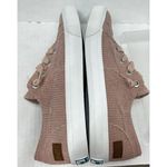 blowfish NEW Malibu Woman's Sneaker Shoes Women’s 8 Mauve Maxine Soft Fabric Tie Photo 6