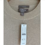 J.Crew Cashmere Classic Fit Crewneck Sweater in Heather Natural, Size XXS Photo 2